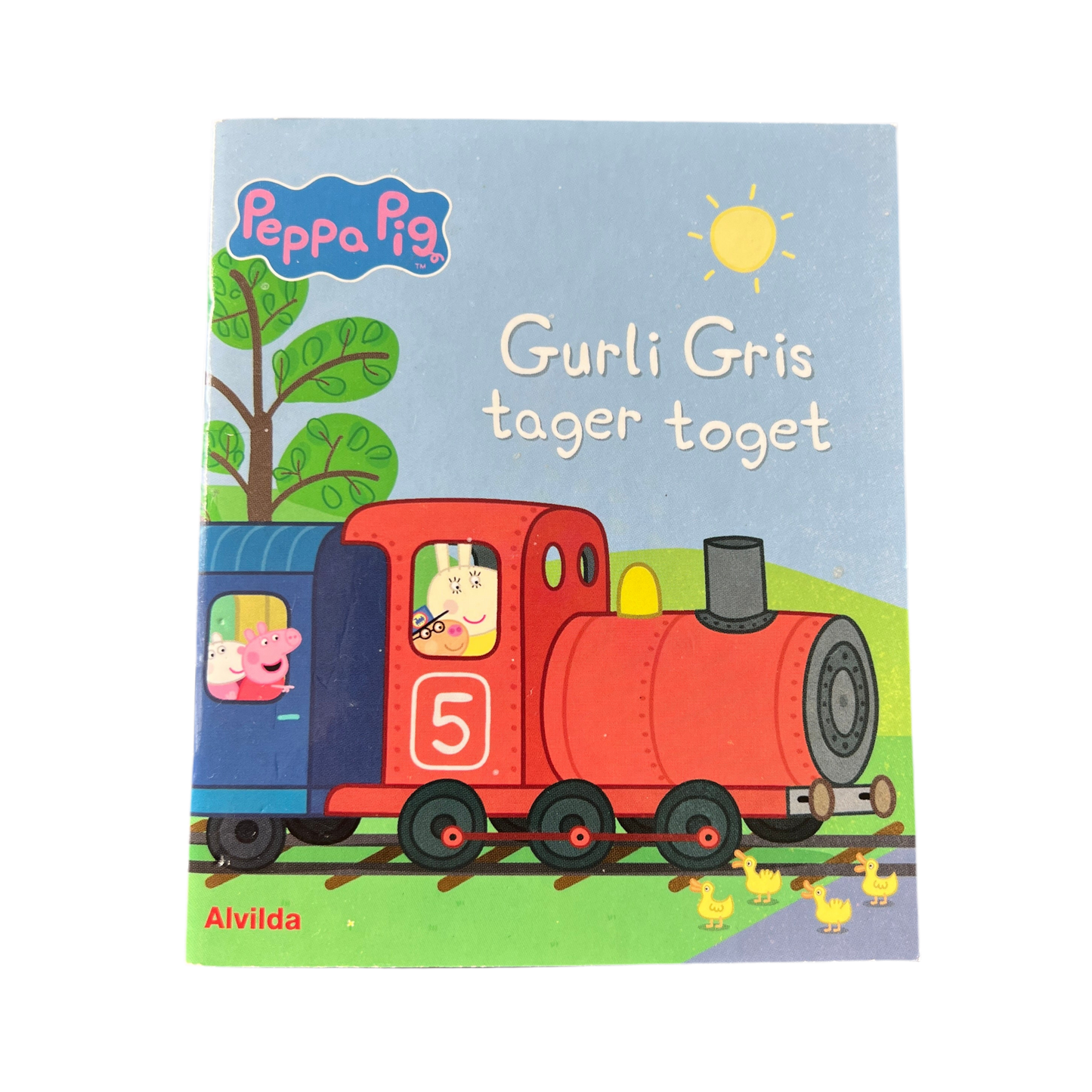 Pixibog - Gurli Gris tager toget