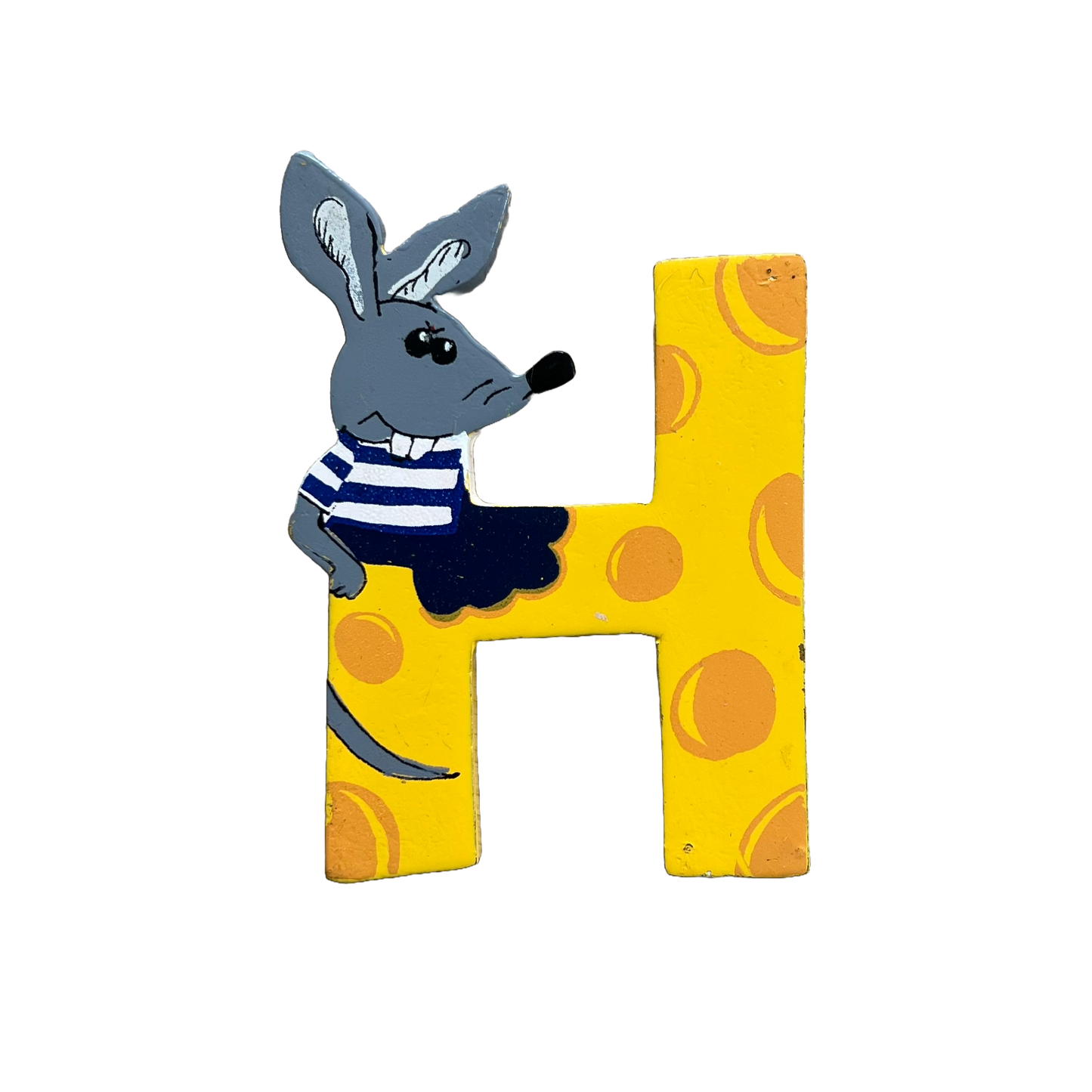 Bogstav til børneværelse - H