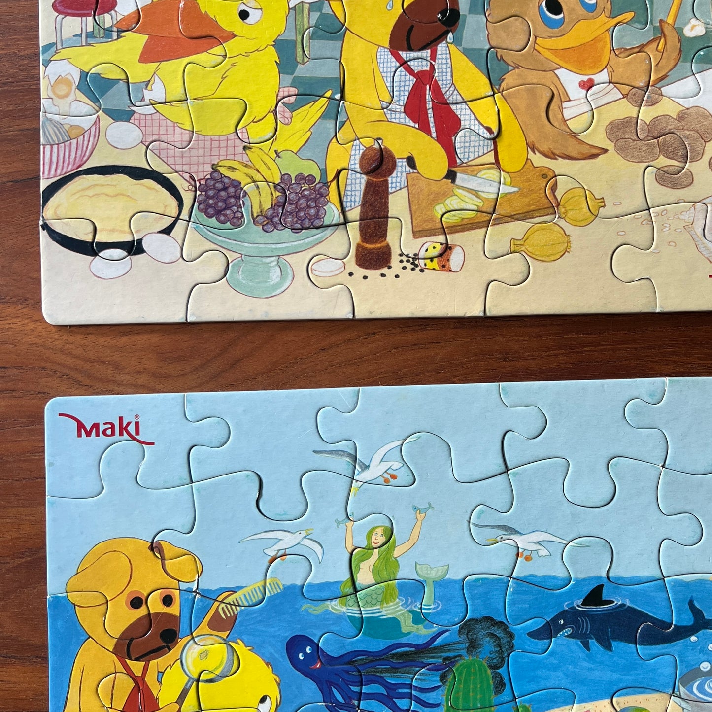 Puslespil - Bamse og Kylling