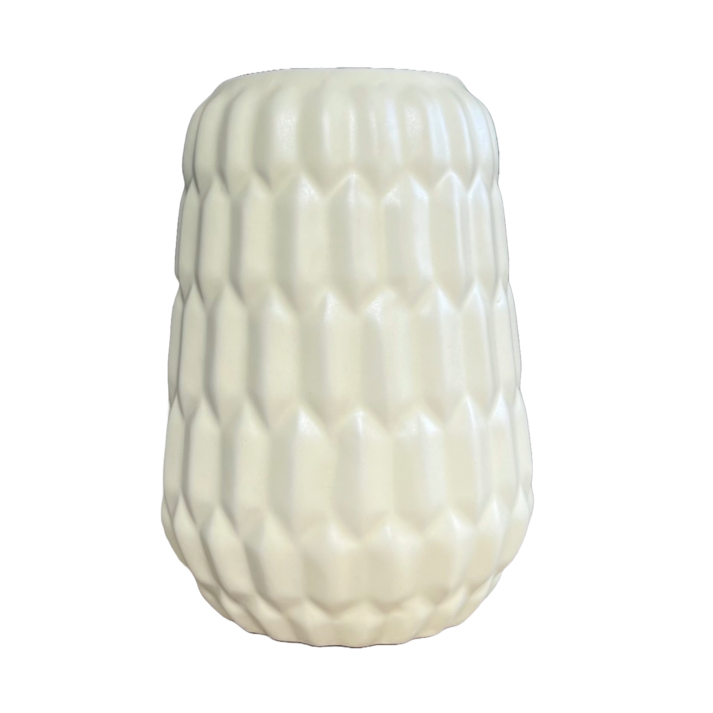 Cremefarvet vase