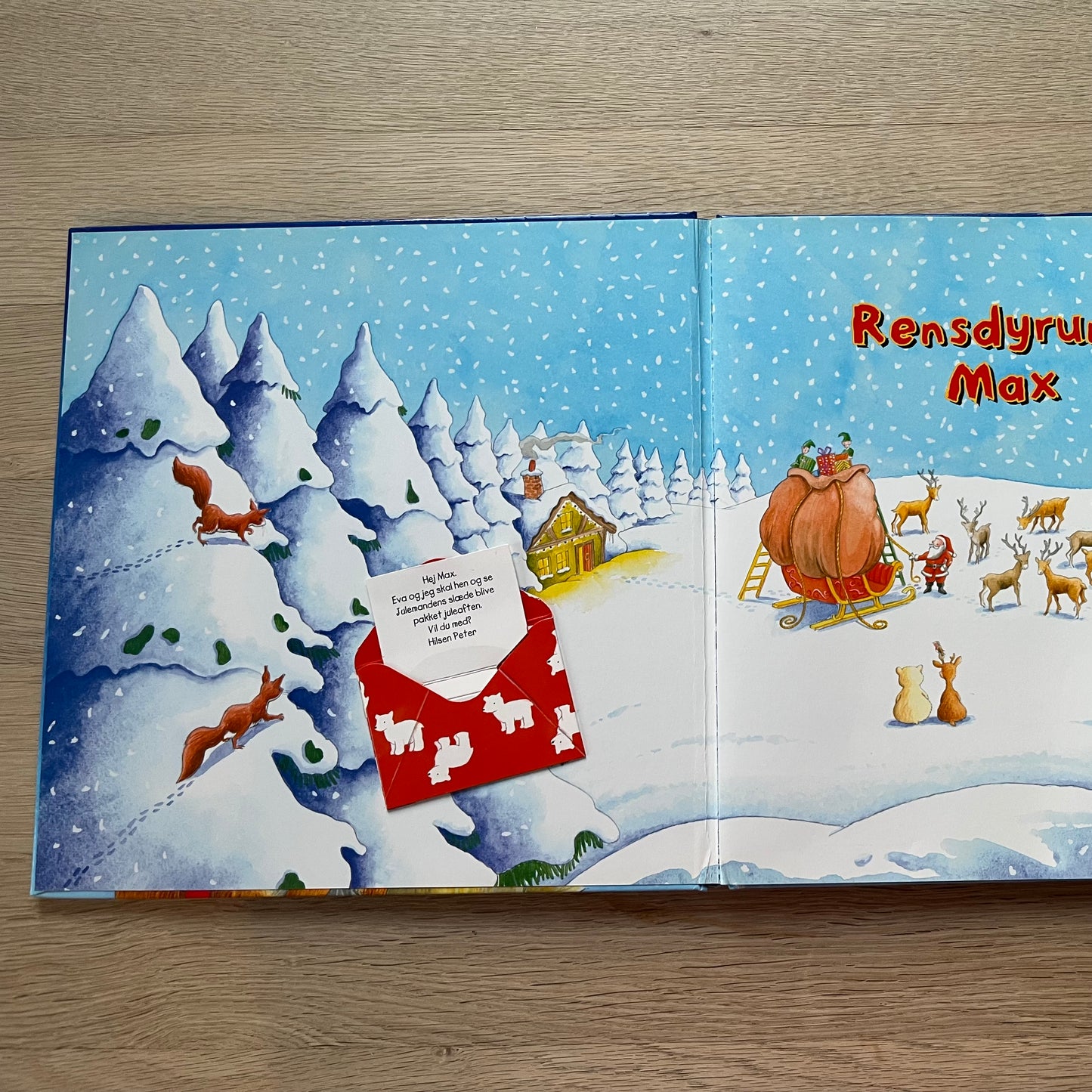Børnebog - Julebog - Rensdyrungen Max