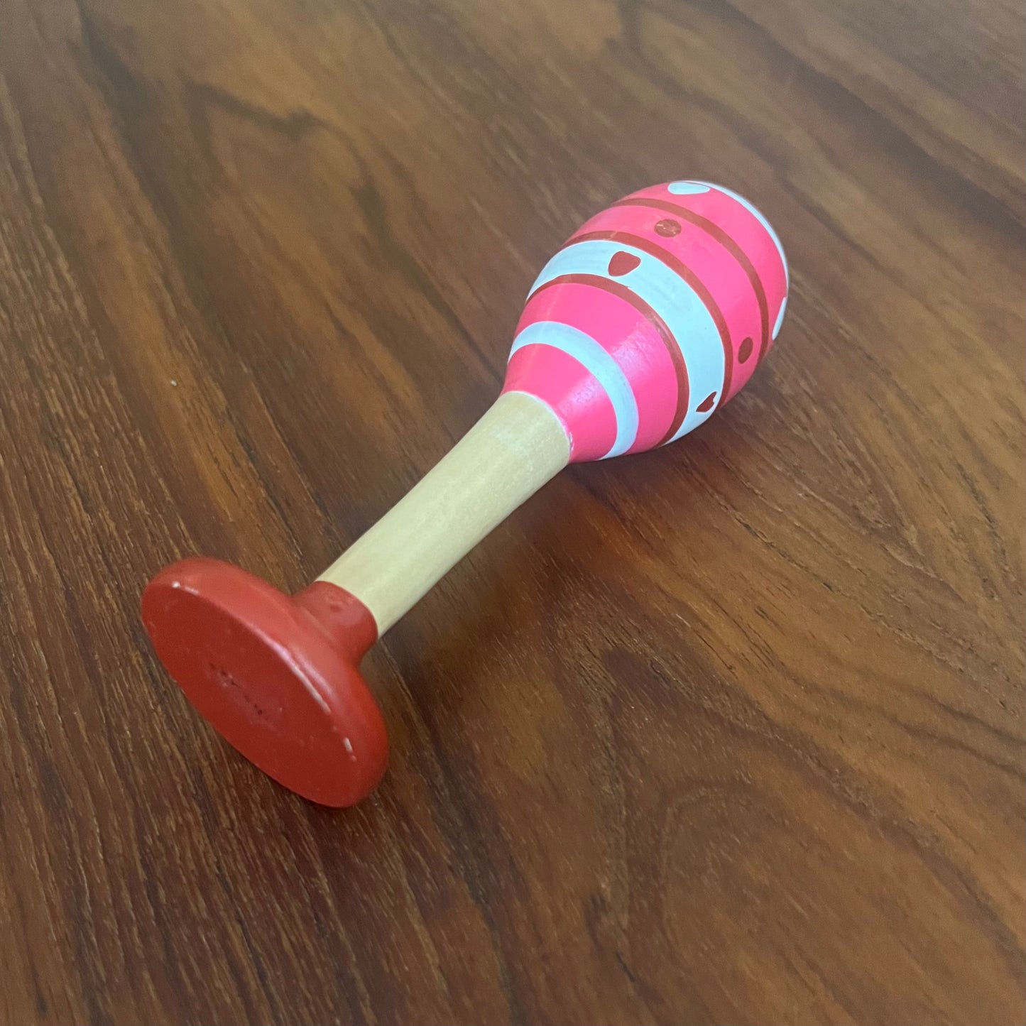 Maracas - Musikinstrument - Lyserød