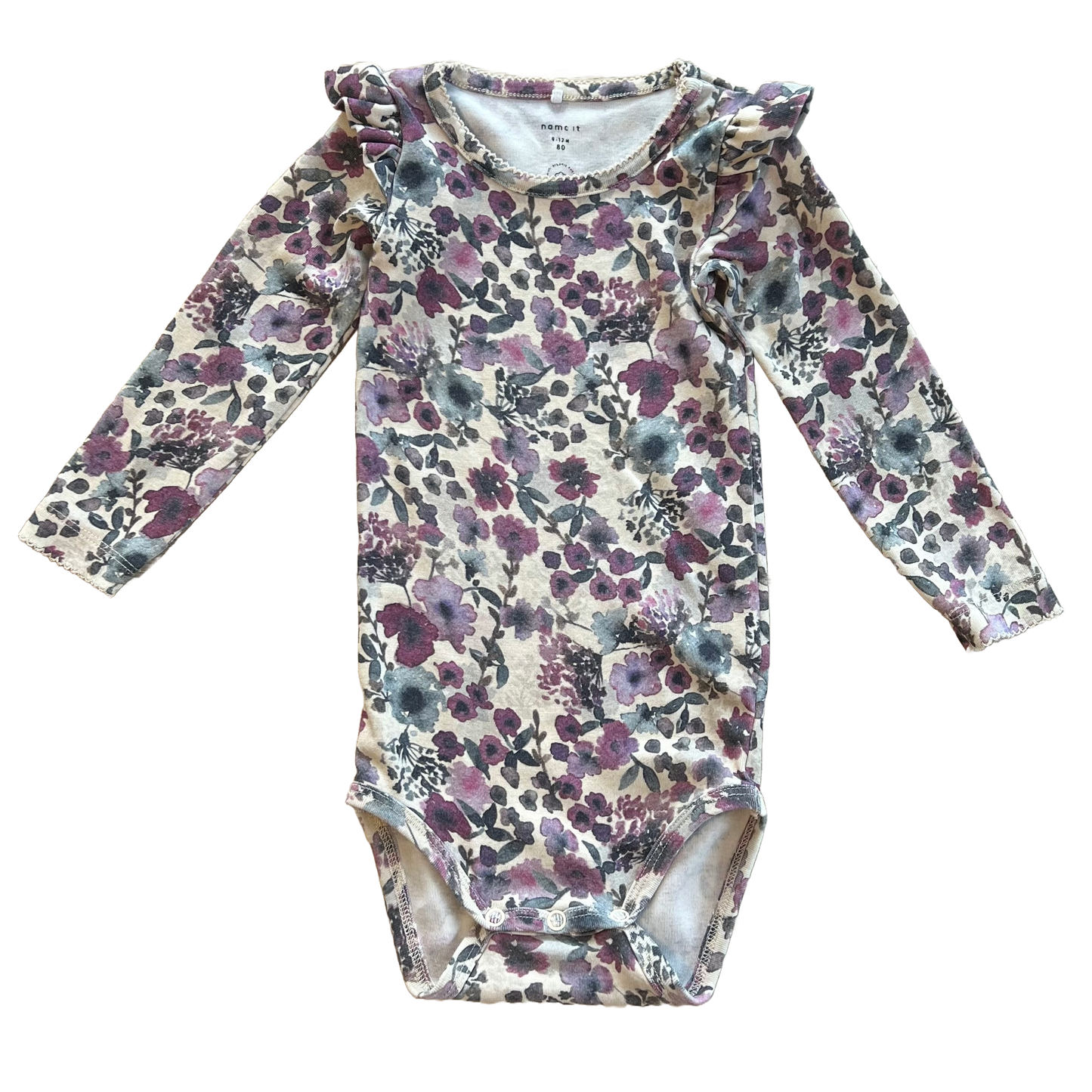 Langærmet body - Name It - 80