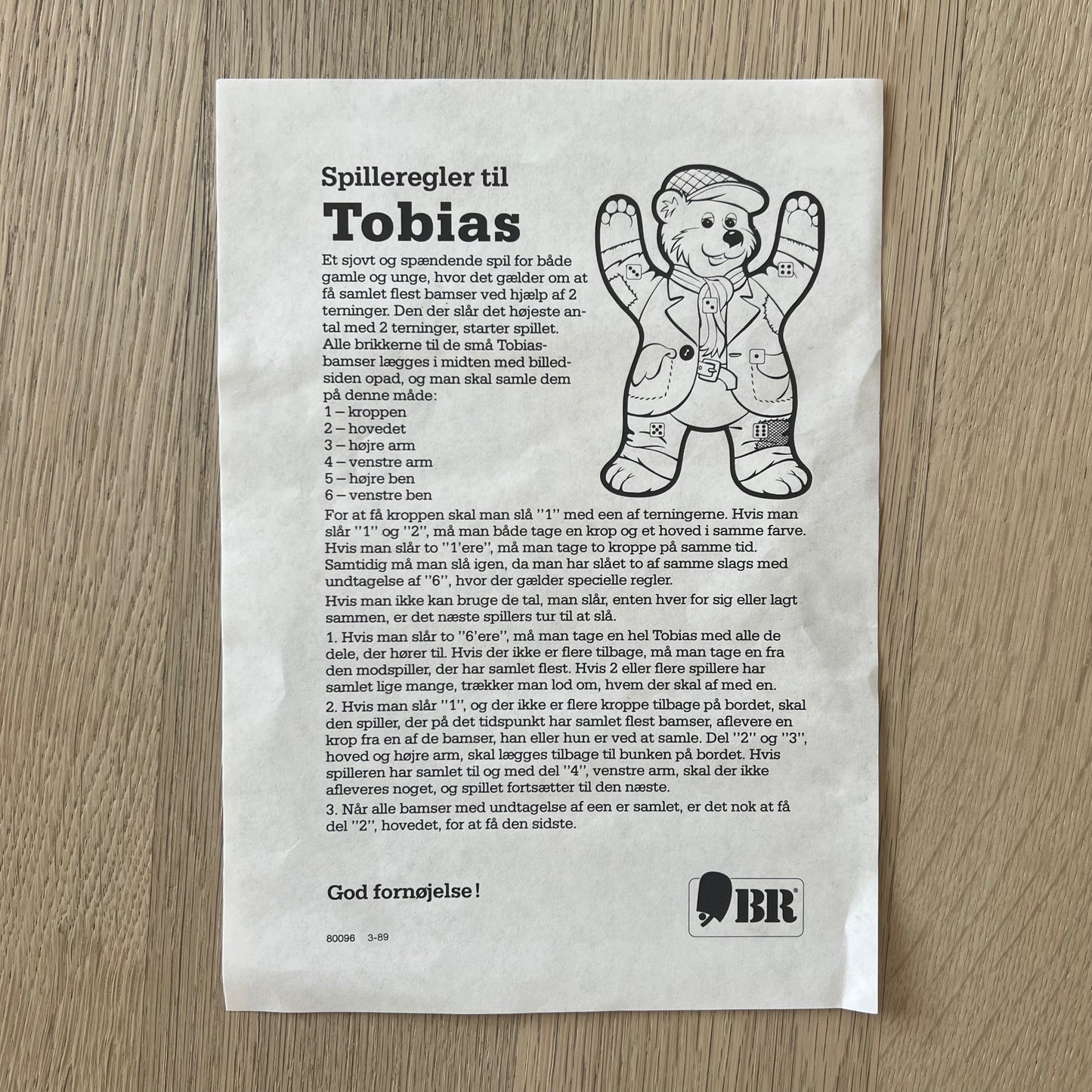 Tobias - Brætspil