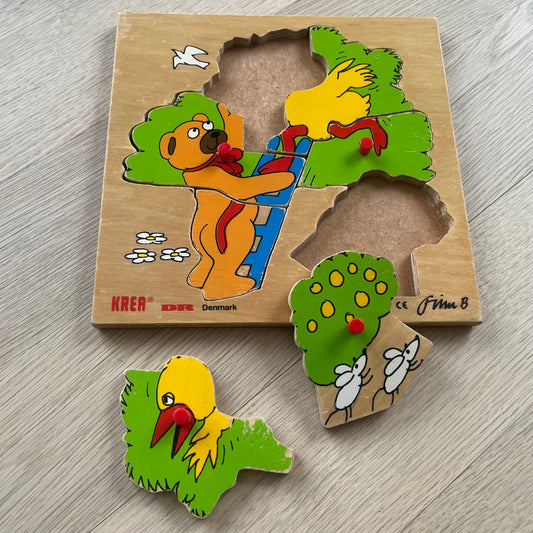 Bamse og Kylling puslespil - KREA