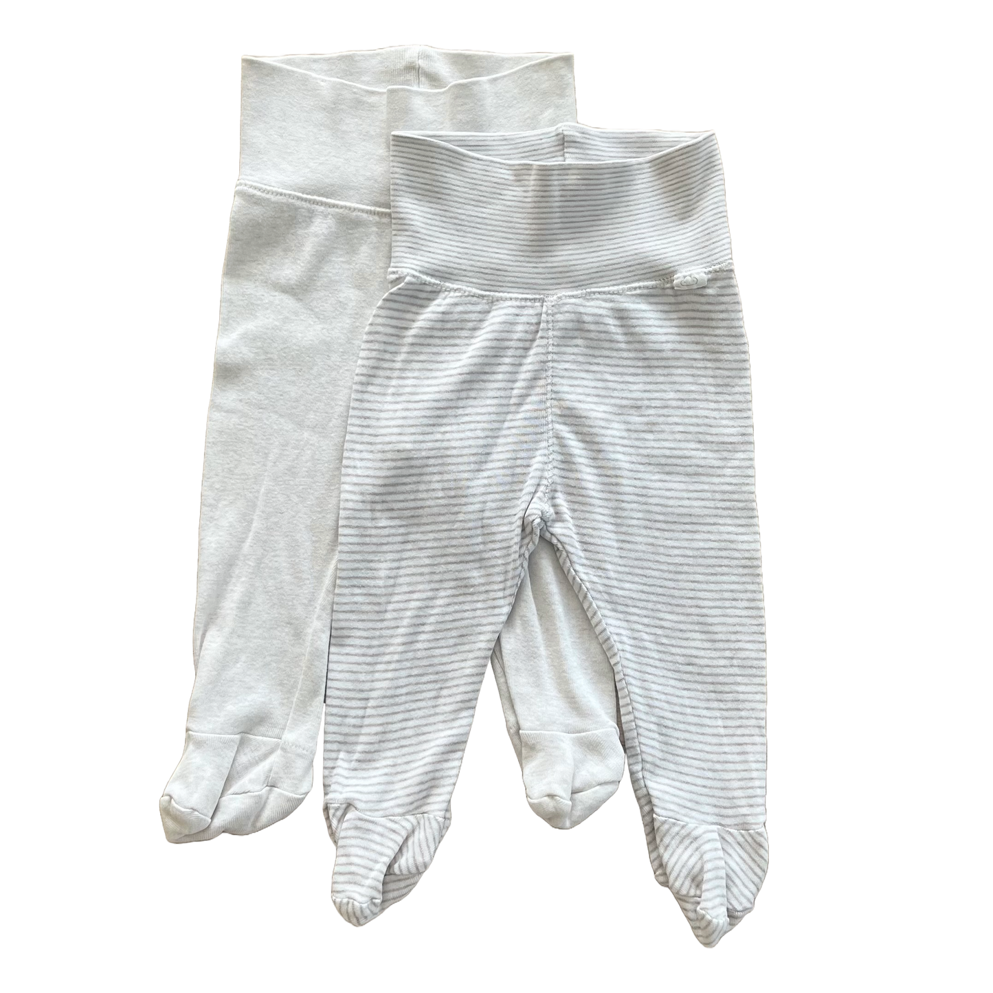 Babybukser med fødder 2-pak - H&M - 62