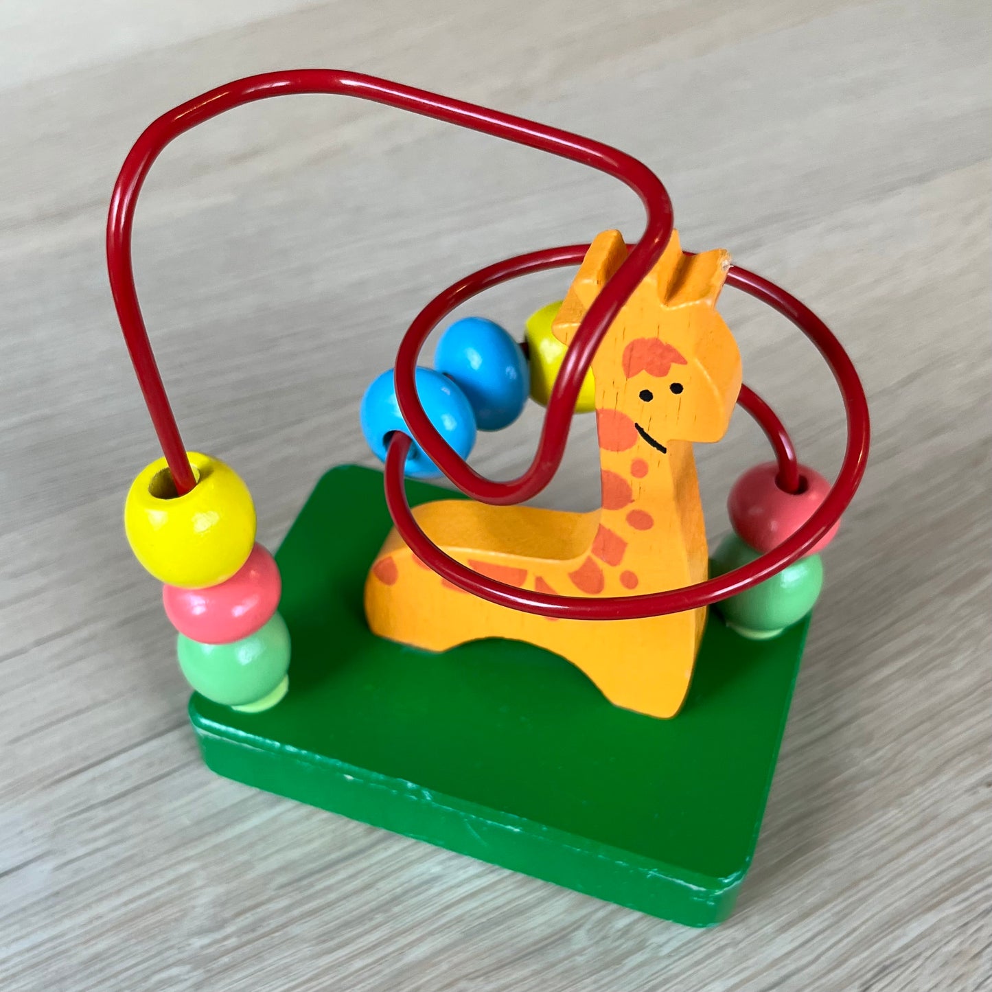 Mini kuglebane med giraf