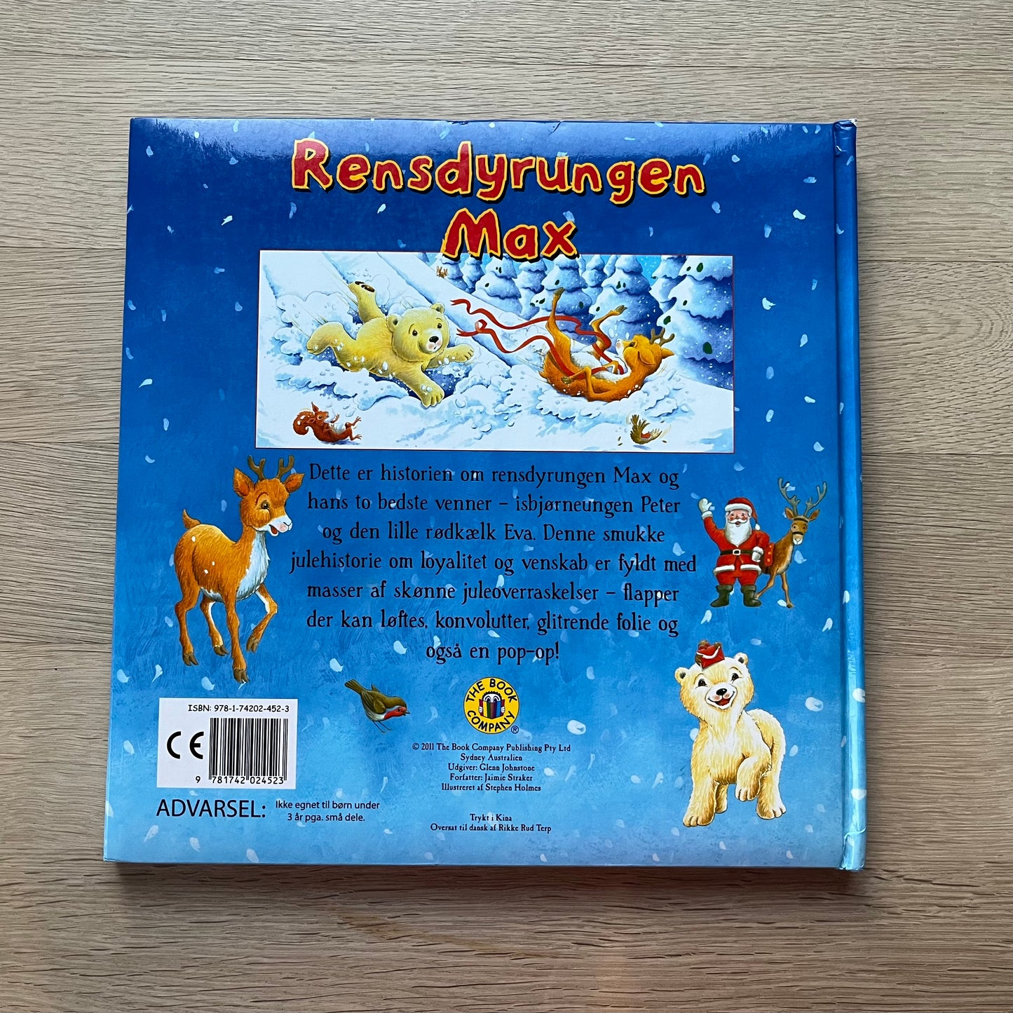 Børnebog - Julebog - Rensdyrungen Max