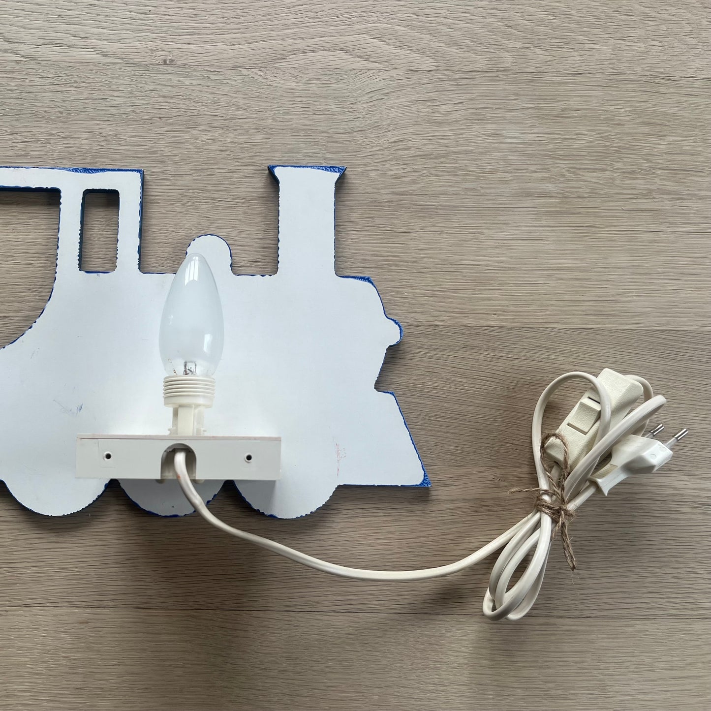Lampe til børneværelset Tog