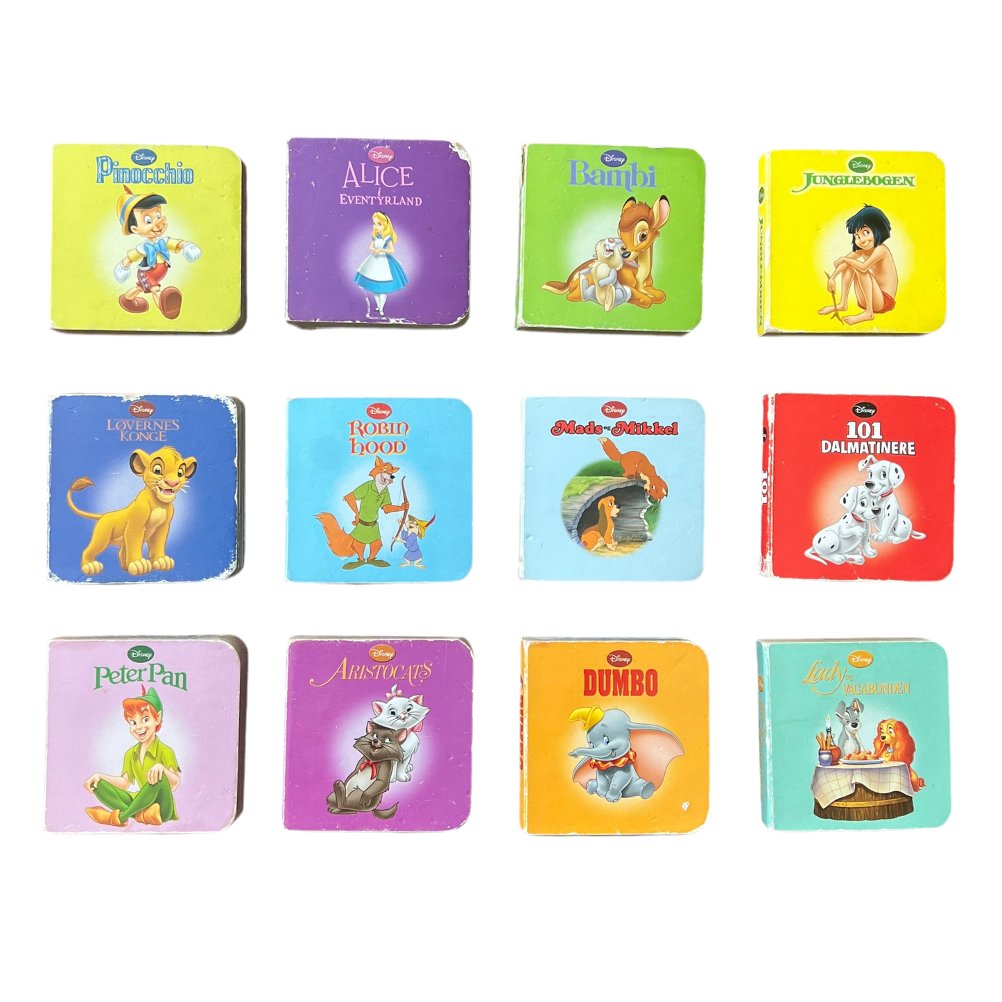 12 klassiske Disney børnebøger