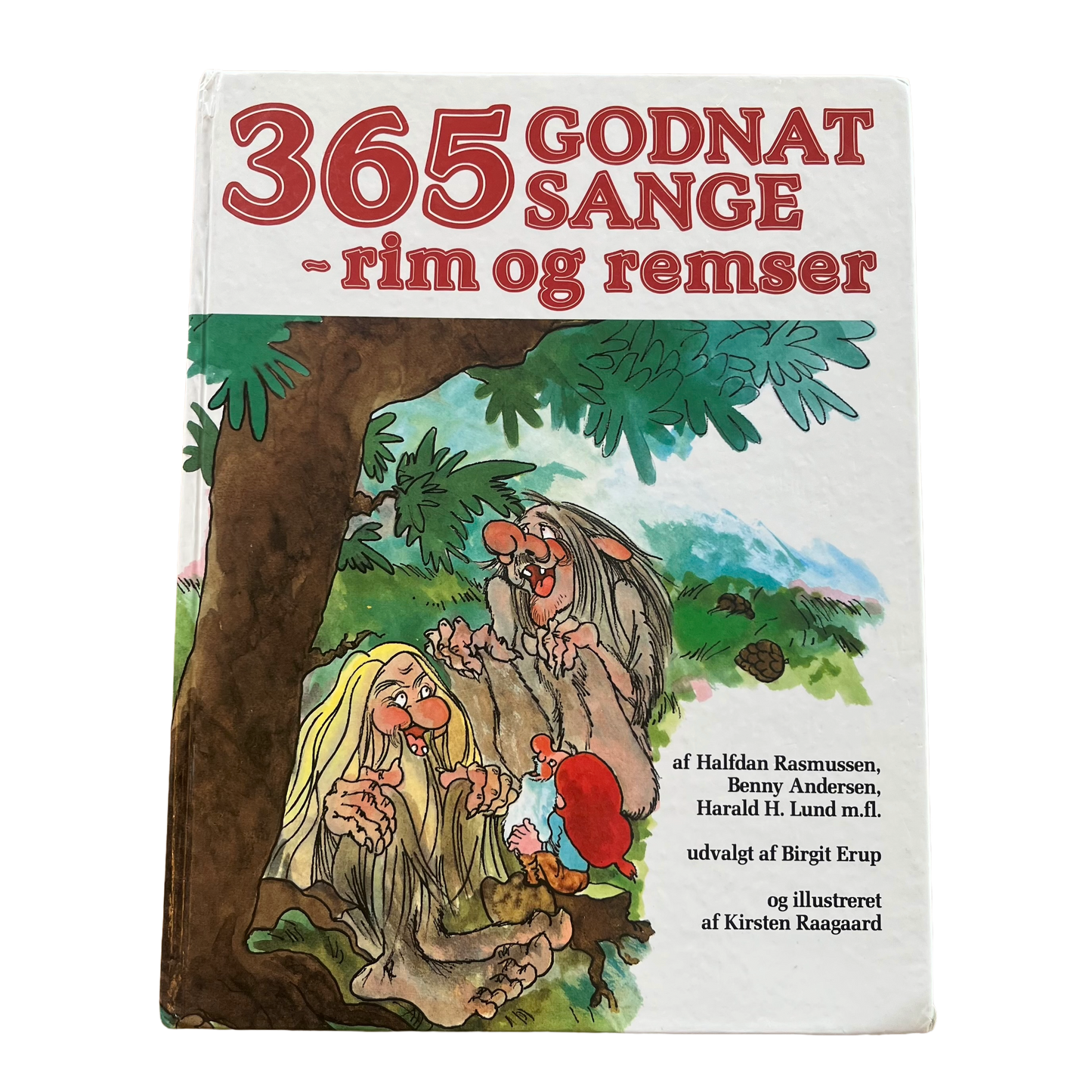 365 Godnatsange - rim og remser - børnebog