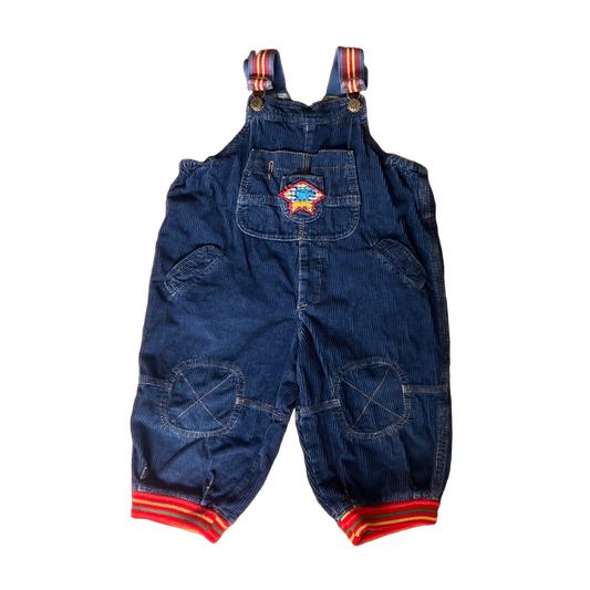 Smækbukser i velour - Vintage - 92