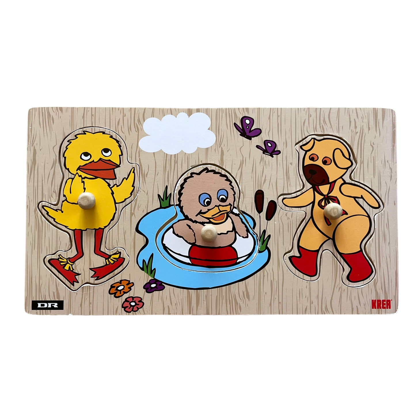 Puslespil - Bamse og Kylling