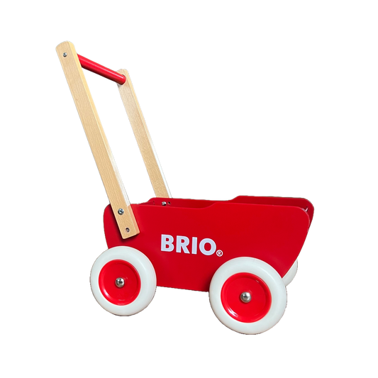 Brio Gåvogn / Dukkevogn - Rød