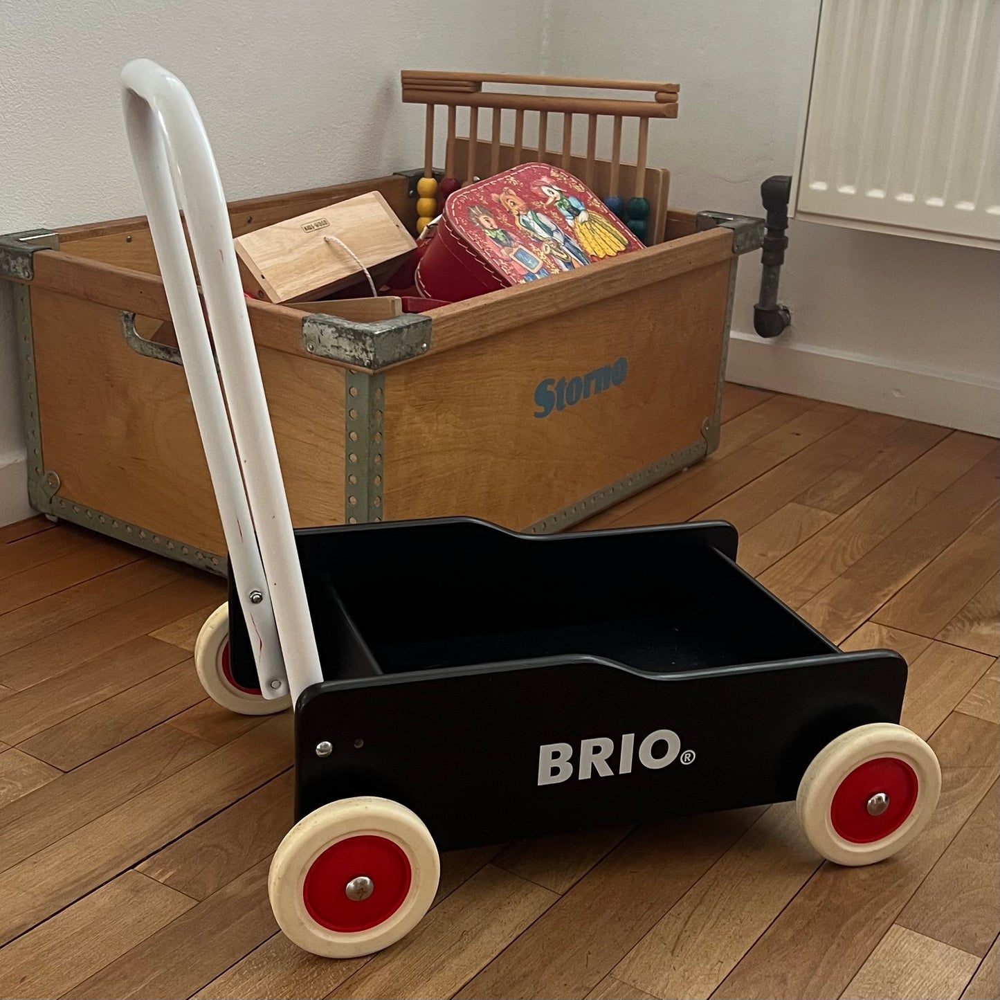 Brio Gåvogn- Sort