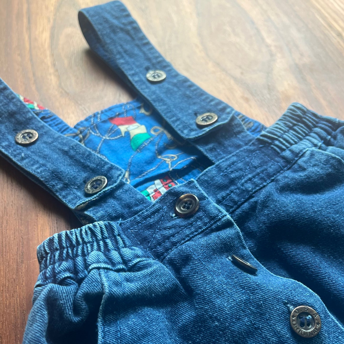Cowboy kjole med seler- Vintage - 92