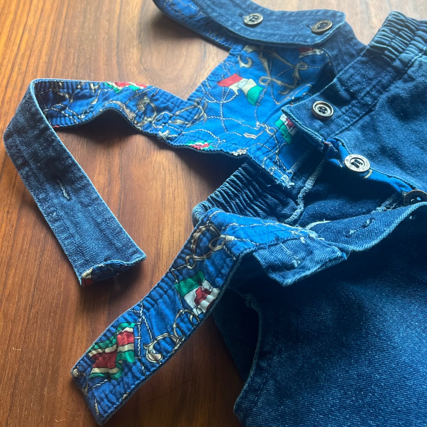 Cowboy kjole med seler- Vintage - 92