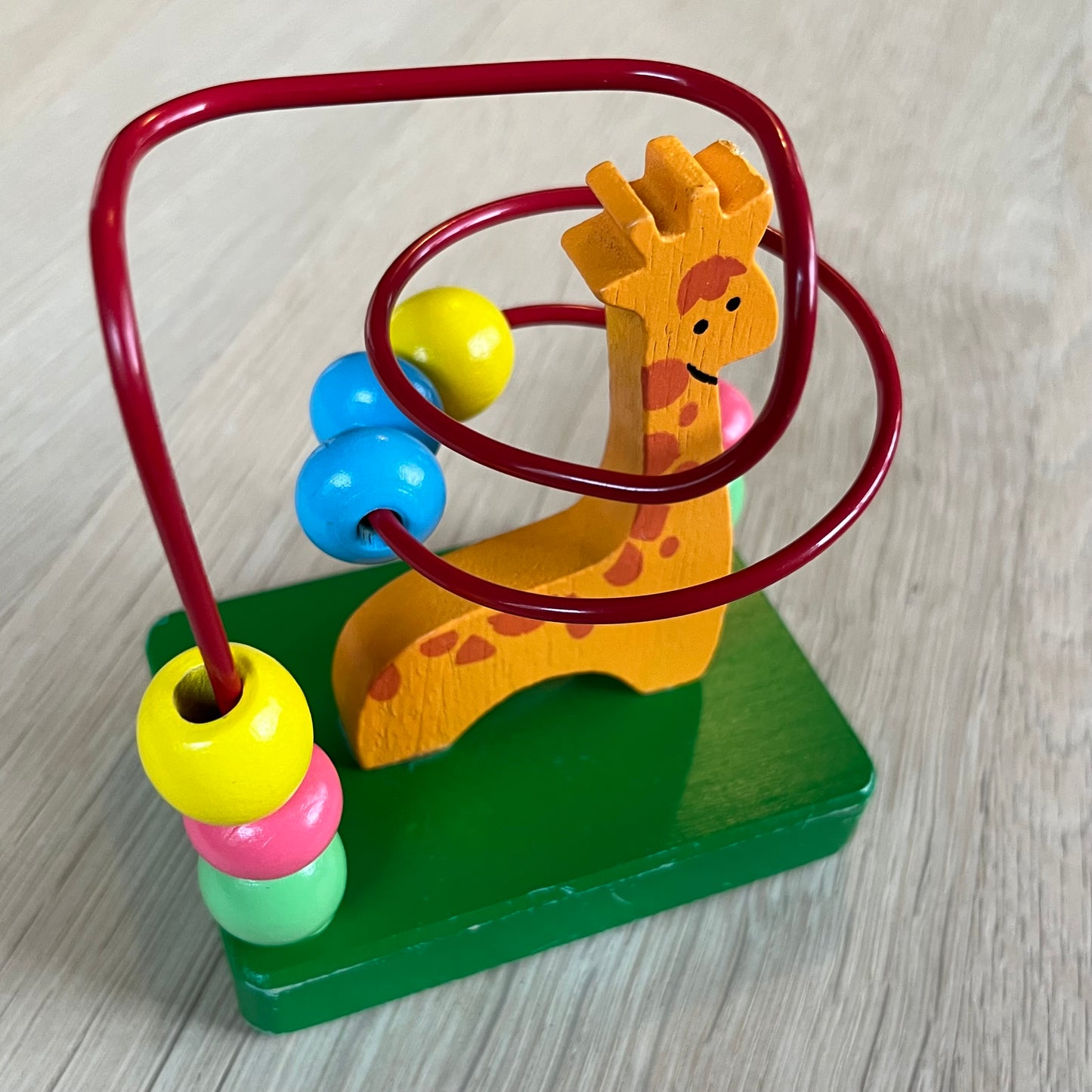 Mini kuglebane med giraf