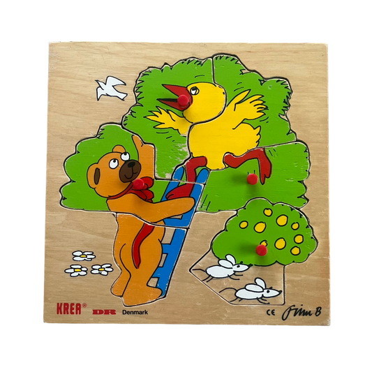 Bamse og Kylling puslespil - KREA